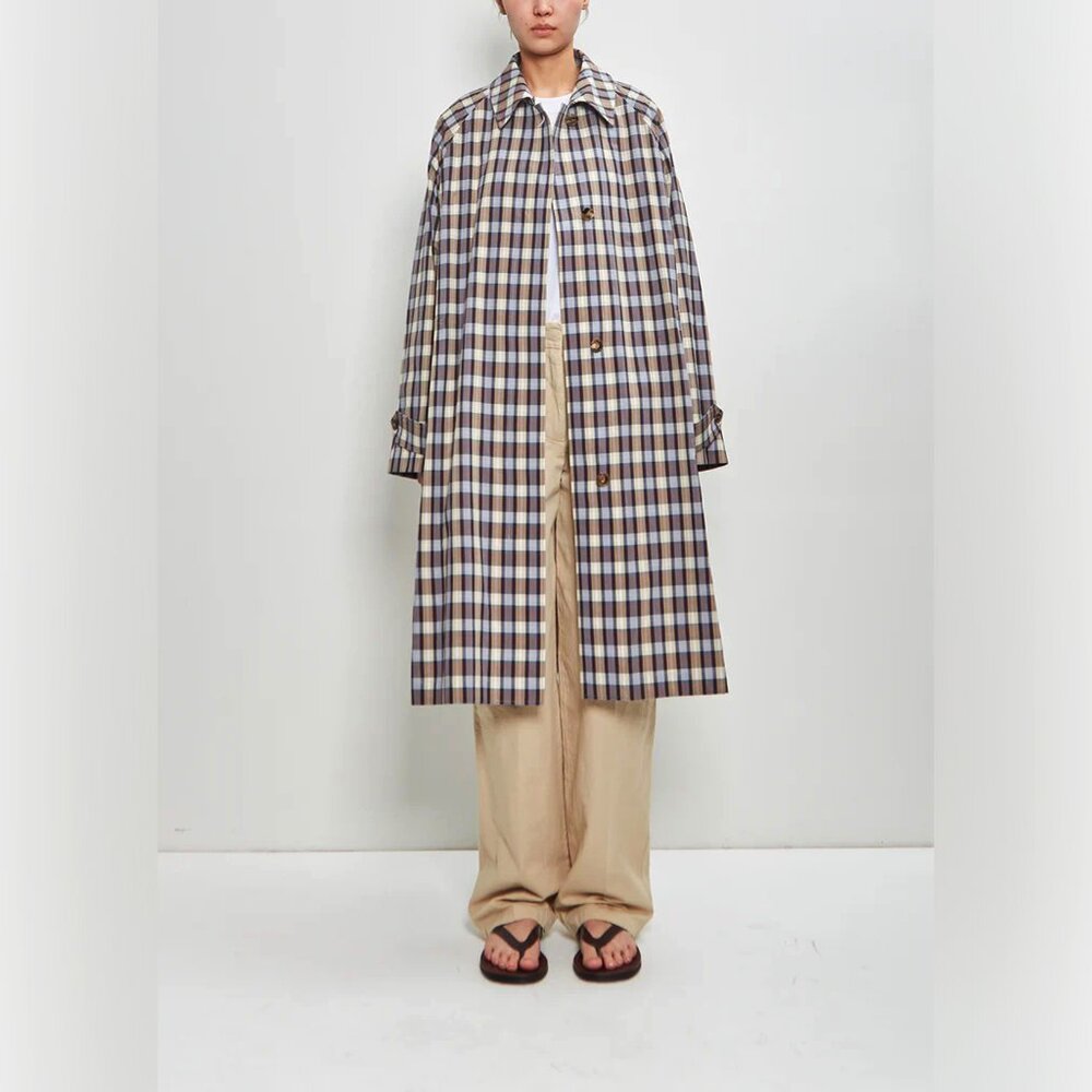 The Row Silk Cotton Tavishina Coat